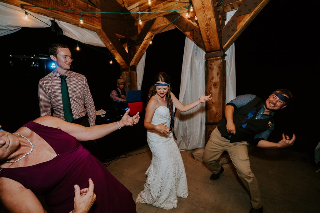 Colorado Wedding Photography, Intimate Wedding, Windy Point Campground, lake dillon, dancing