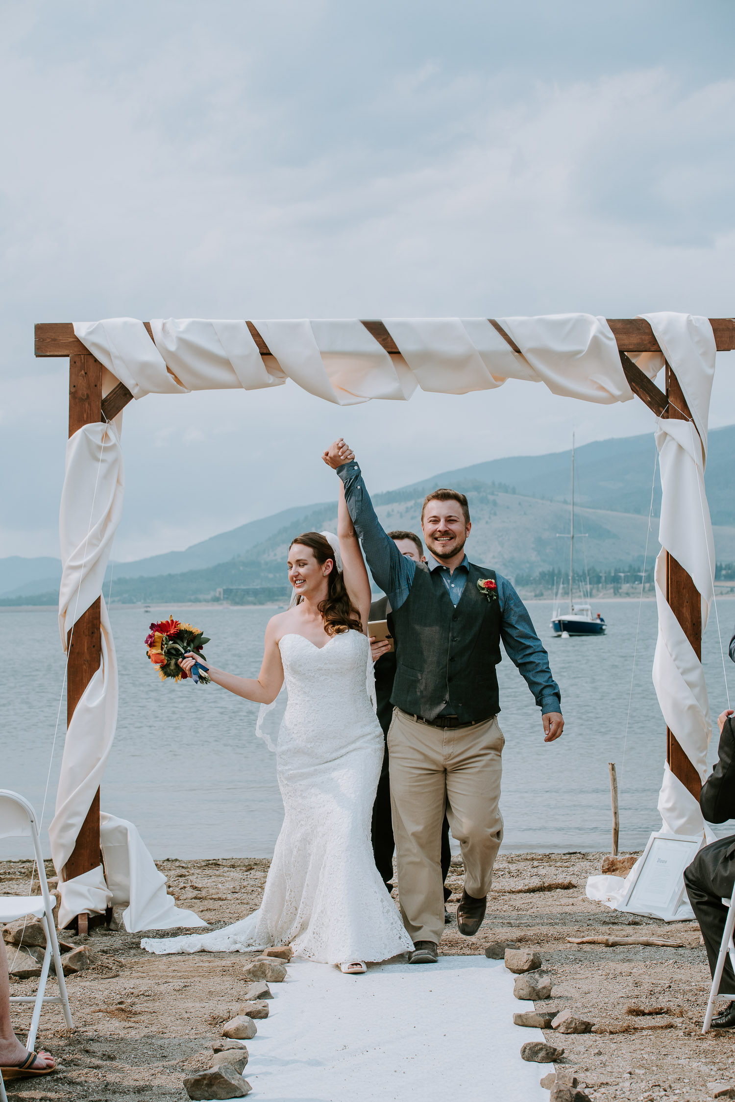 Colorado Wedding Photography, Intimate Wedding, Windy Point Campground, lake dillon, 