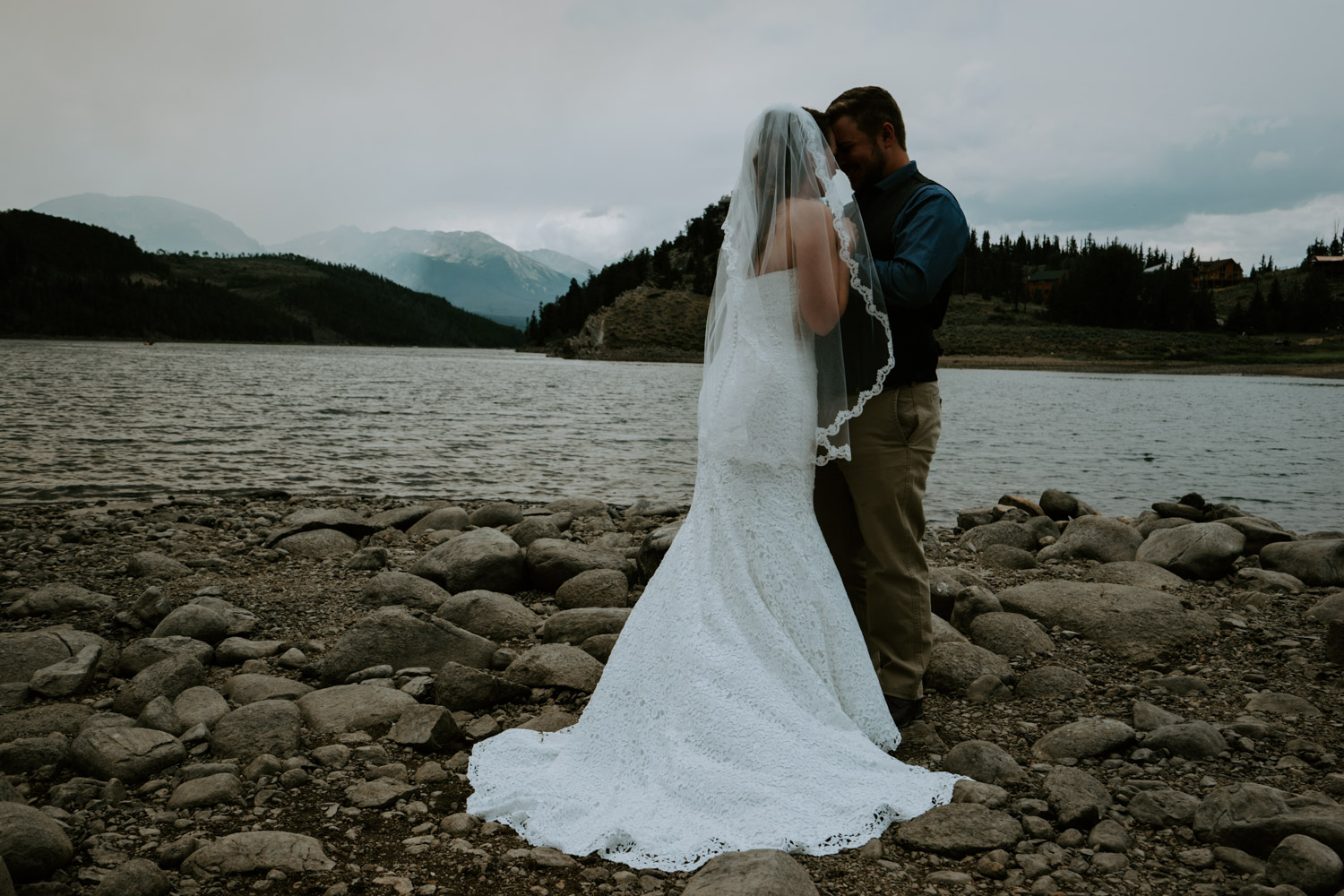 Colorado Wedding Photography, Intimate Wedding, Windy Point Campground, lake dillon, 