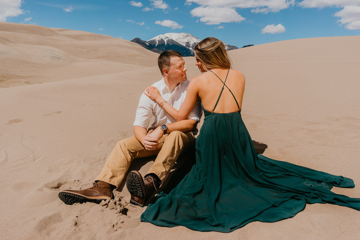 Colorado Engagement Photography, Great Sand Dunes National Park, Adventure Couple Photography, Colorado Elopement Photography, 