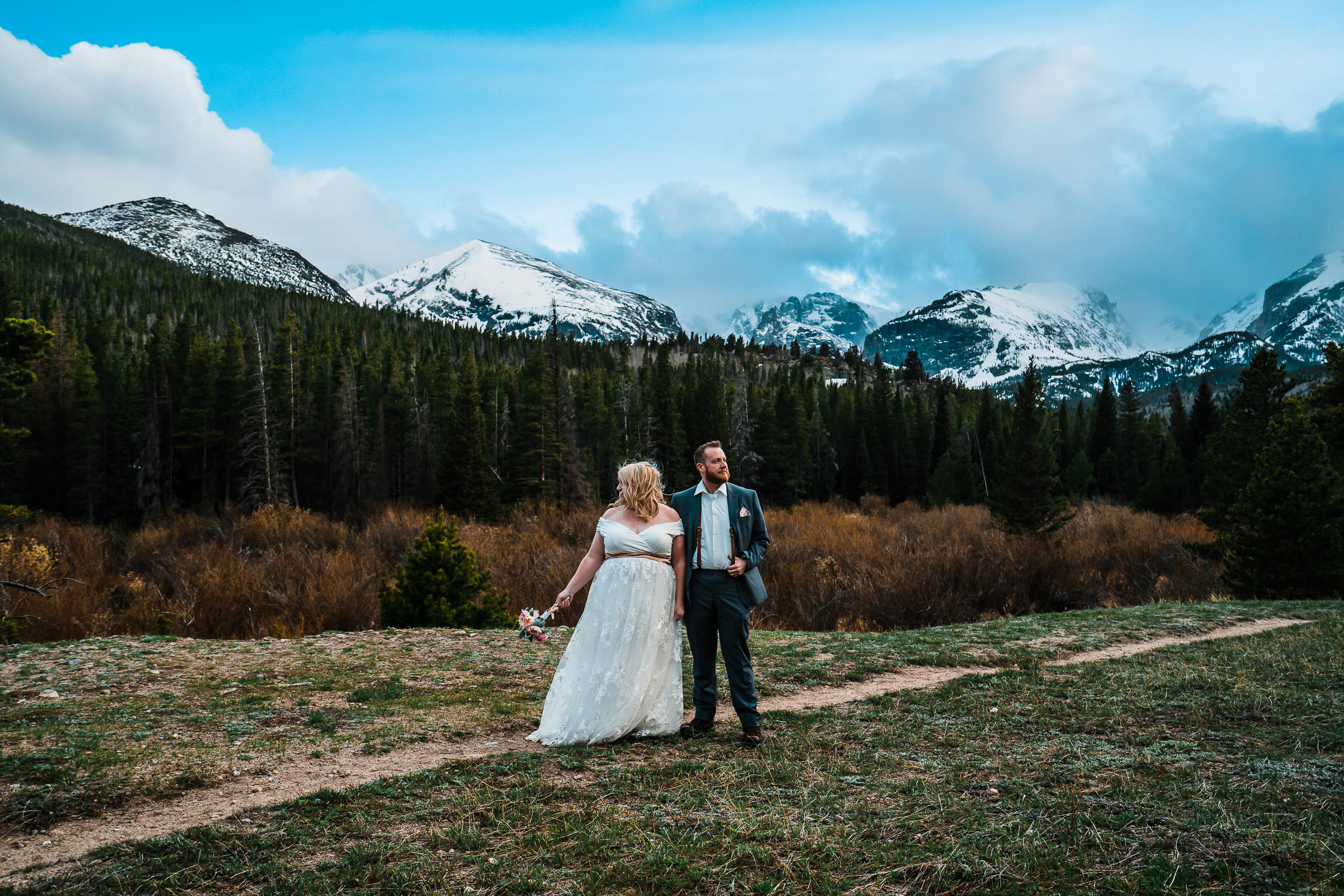 Rocky Mountain Spring Elopement | Brandise & Phillip