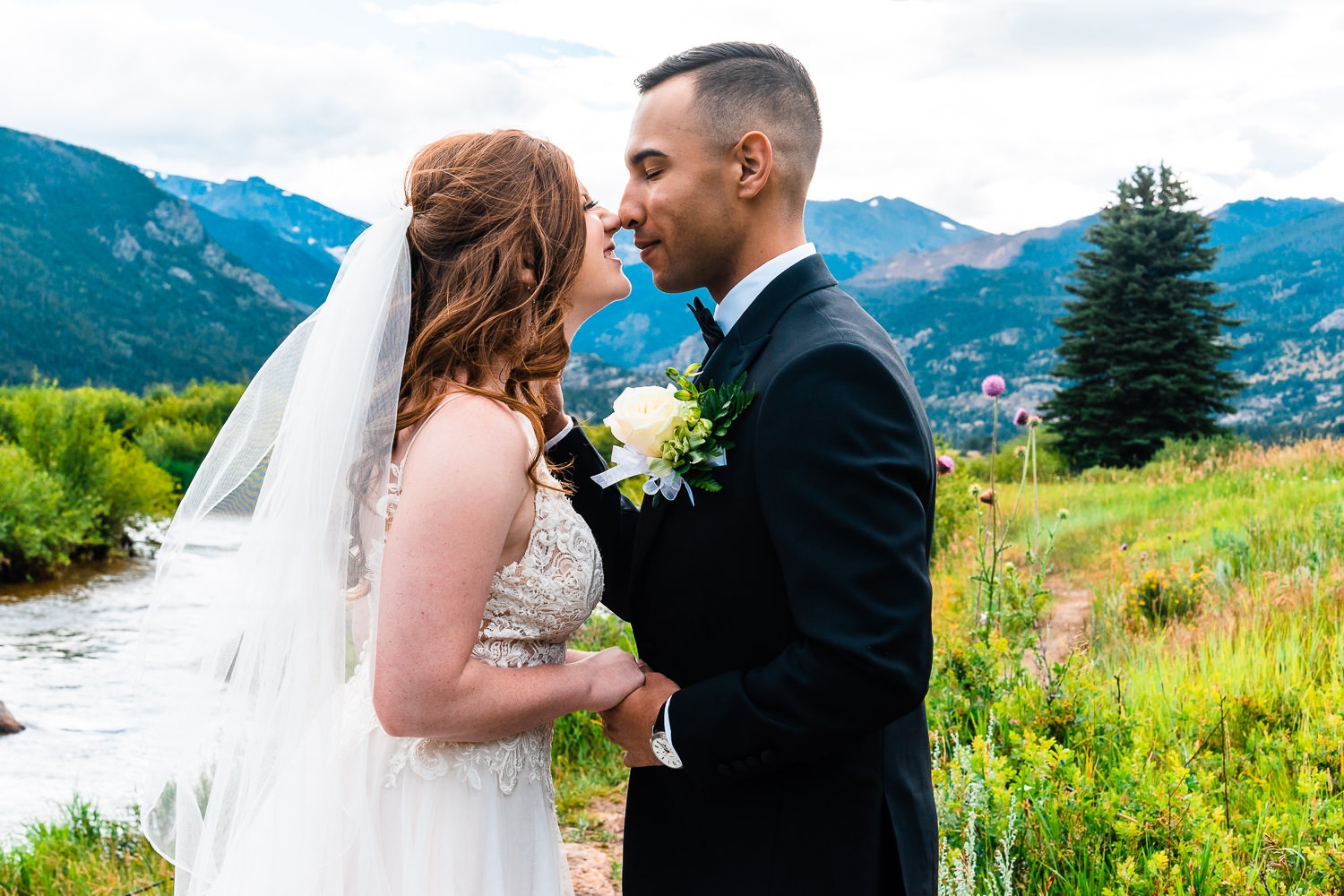 Elopement First Look | Run Wild With Me Photography