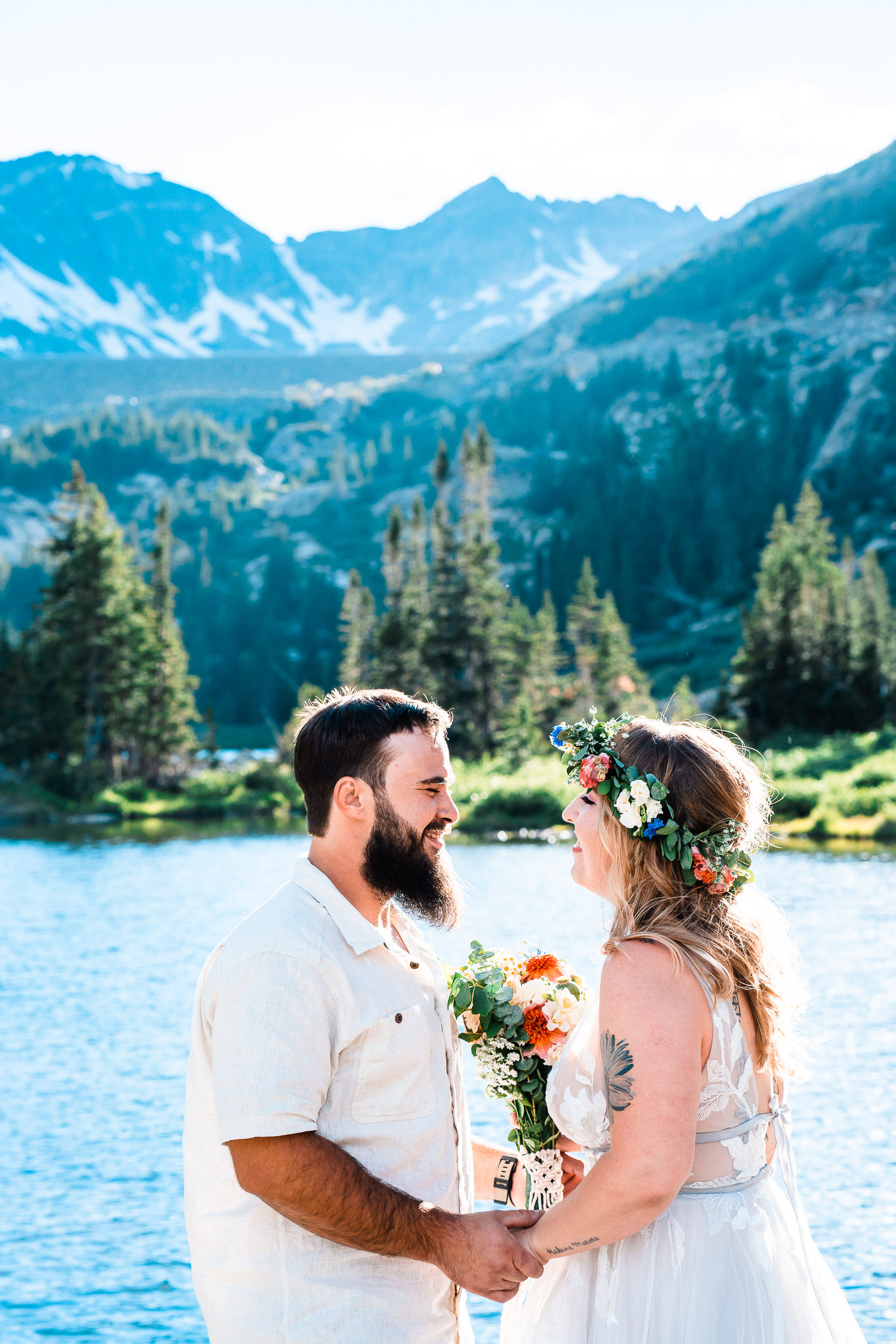 Colorado Blue Lakes Elopement | Run Wild With Me Photography