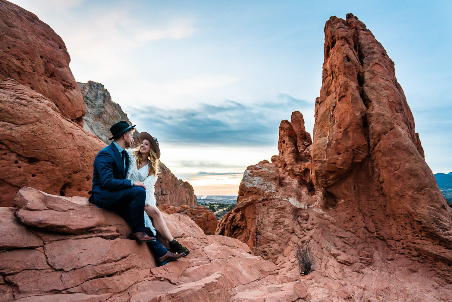 Best Place to Elope in Colorado | Garden Of The Gods Elopement | Run Wild With Me Photography