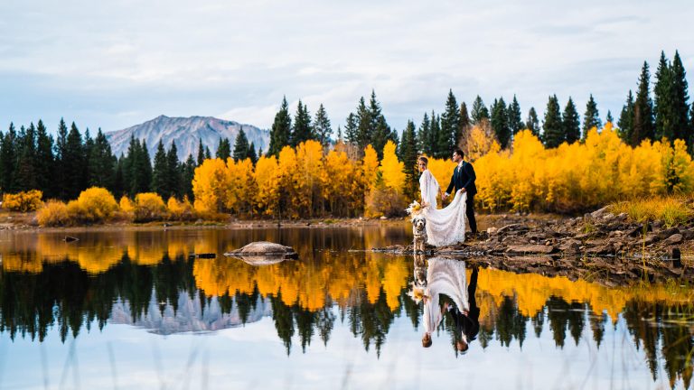 Embracing Autumn’s Beauty: An Intimate Crested Butte Elopement at Kebler Pass