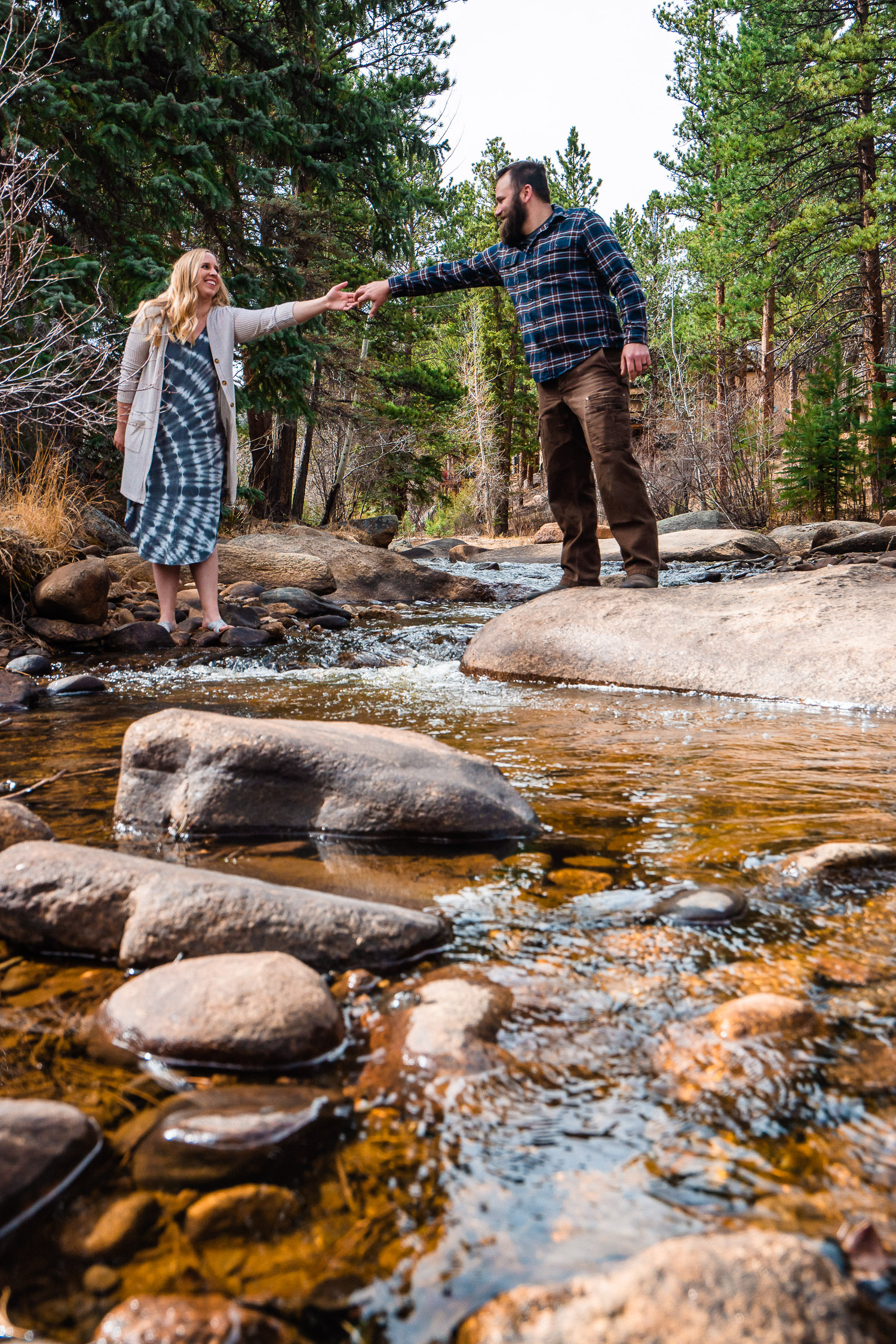 Newlyweds In Estes Park