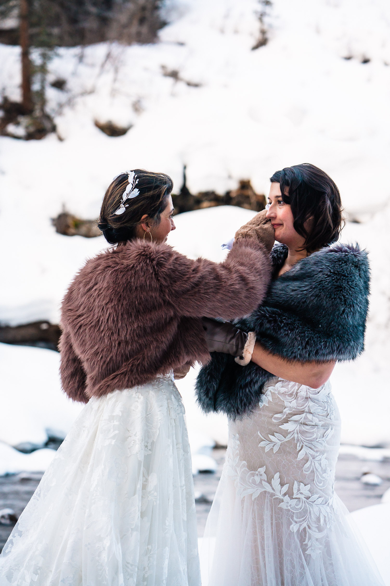 LGBTQ+ elopement ceremony in Colorado