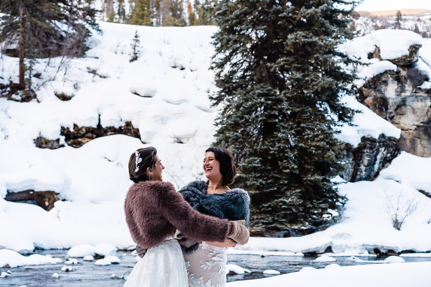 LGBTQ+ elopement ceremony in Colorado