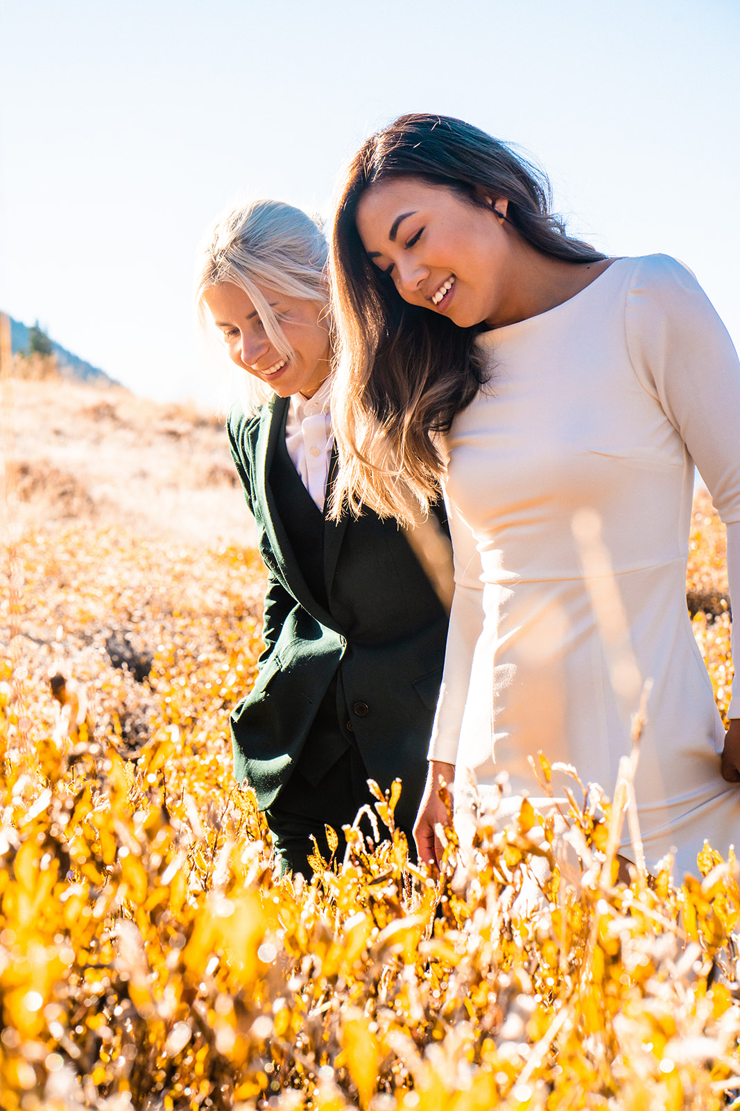 Lesbian Elopement At Crested Butte in Colorado