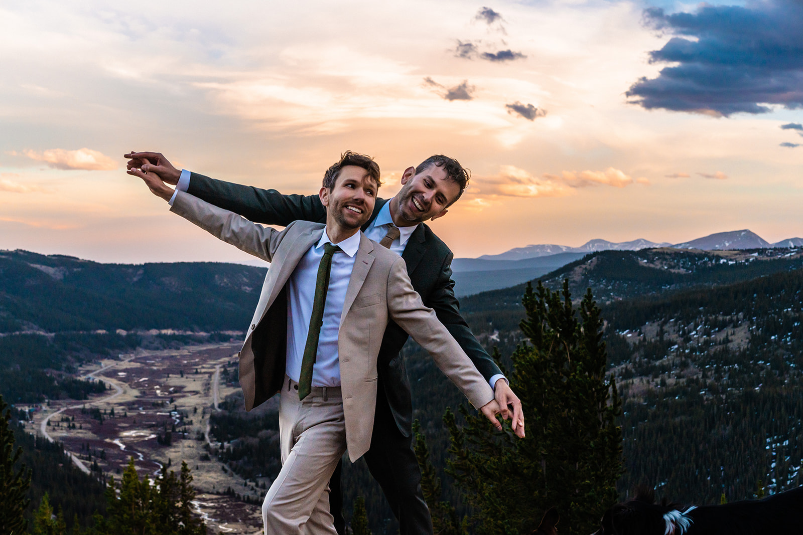 Stunning Adventure Filled Airbnb Gay Elopement in Breckenridge, CO