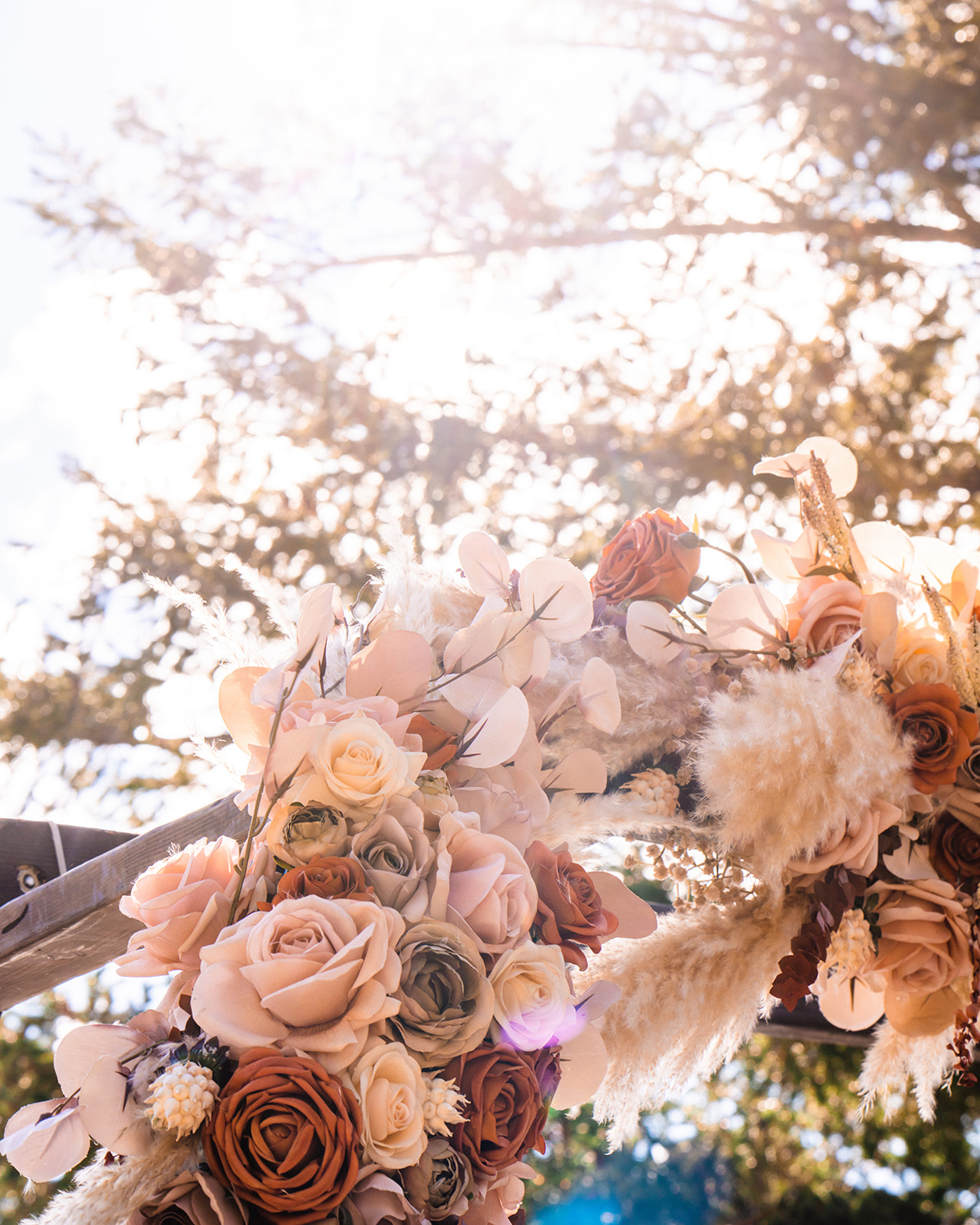 Colorado Micro Wedding Ceremony Details and Florals