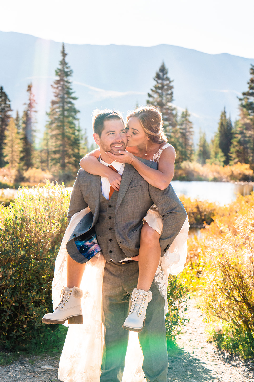 Stunning Adventure-Filled Couples Photos for a Colorado Micro Wedding