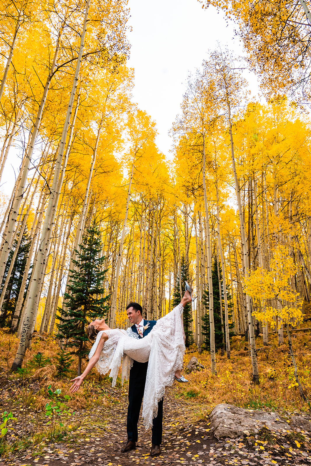 Crested Butte Elopement in the fall