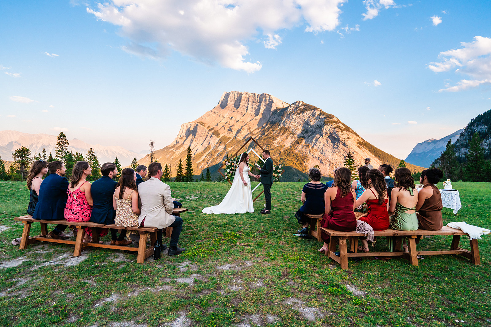 Intimate Banff Wedding in the mountains of Canada