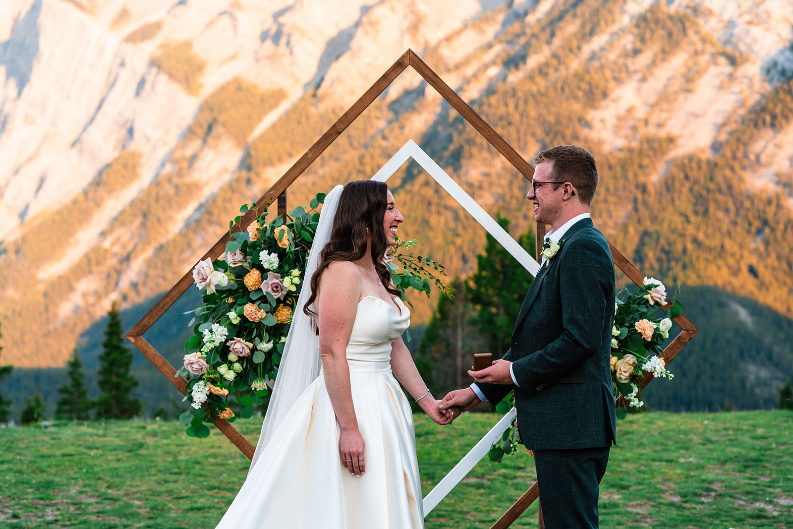 Intimate Banff Wedding and Elopement ceremony