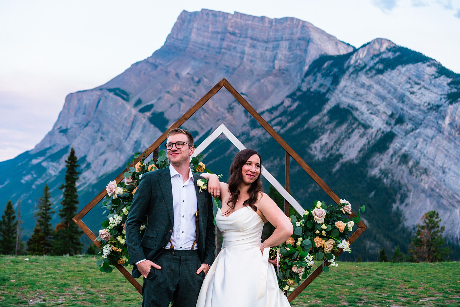 Intimate Banff Wedding and Elopement in Banff, Alberta Canada