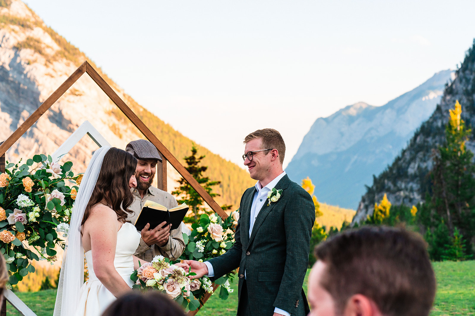 Intimate Banff Wedding and Elopement ceremony 