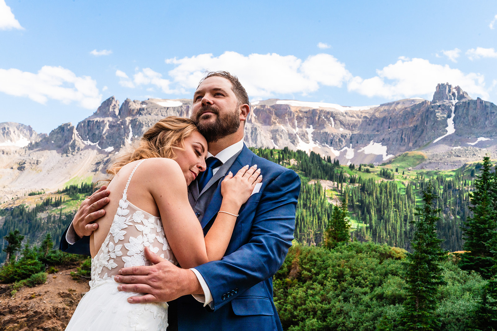 Intimate Yankee Boy Basin Elopement and wedding in Ouray